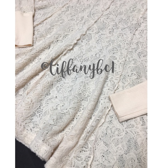 Free People Coffee in the Morning Lace Tunic - Picture 5 of 16